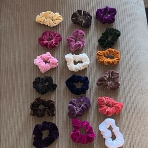 Free velvet scrunchie with purchase